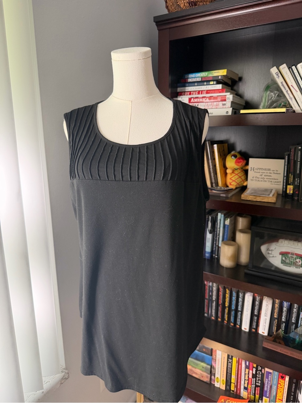2 WIHOLL XXL Black Women's Tank Top